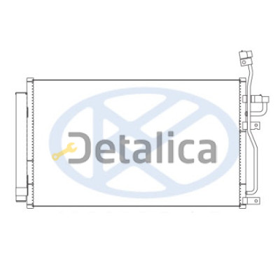 Радиатор кондиционера для Шевроле Каптива KOYO