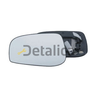 Стекло зеркала левое с подогревом  aspherical для Вольво S60 от 2004-2006