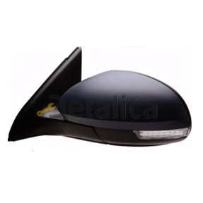 Зеркало левое электрическое с подогревом , автоскладывание,  ук.поворота грунт для Фольксваген Тигуан от 2007 (Тайвань) aspherical Зеркало левое электрическое с подогревом , автоскладывание,  ук.поворота грунт для Фольксваген Тигуан от 2007 (Тайвань) aspherical