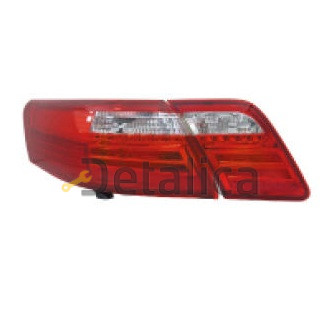 Фонарь задний внешний + внутренний левый+ правый комплект тюнинг с диод красно-хром для Тойота Камри от 2006 (Eagle Eyes)