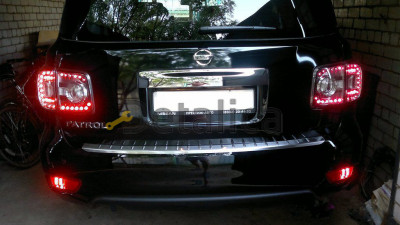 Бампер задний для Ниссан Патрол Y62 от 2013 года Бампер задний для Ниссан Патрол Y62 от 2013 года