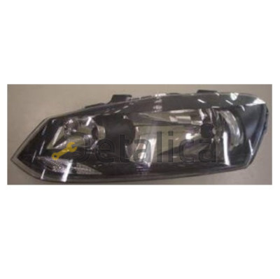 Фара левая с регулятором мотора седан для Фольксваген Поло 5 от 2010 (Depo) H4