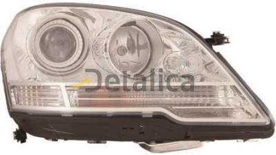 Фара для Мерседес W164/ML правая с регулятором мотора AFS линзованная, ксенон (DEPO)