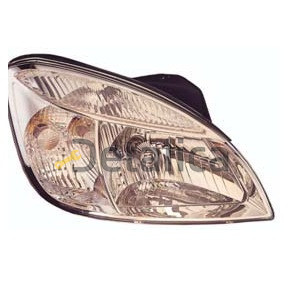 Фара правая без корректора для Киа Рио 2 от 2005 (Depo)