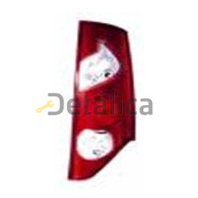 Фонарь задний внешний правый под двойную дверь  для Рено Канго от 2008