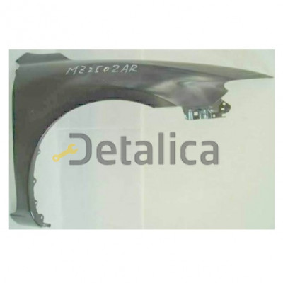 Крыло переднее правое с отверстием под повторитель для мазда 6 от 2002