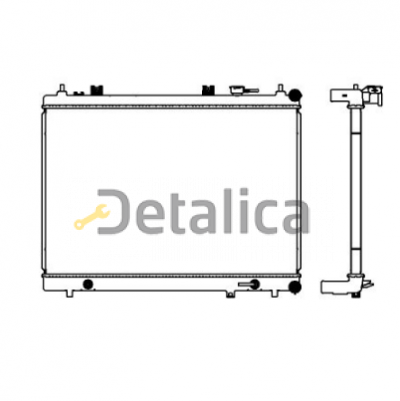 Радиатор охлаждения для Ниссан Патфайндер Р52 Termal Тайвань 3.5