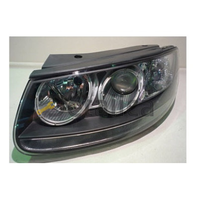 Фара левая регулятор мотора черная для Хендай Санта Фе 2 от 2006 (Китай)