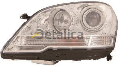 Фара для Мерседес W164/ML левая с регулятором мотора AFS линзованная, ксенон (DEPO)