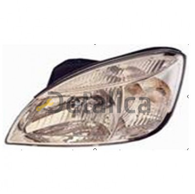 Фара левая с регулятором мотора для Киа Рио 2 от 2005 (Depo)