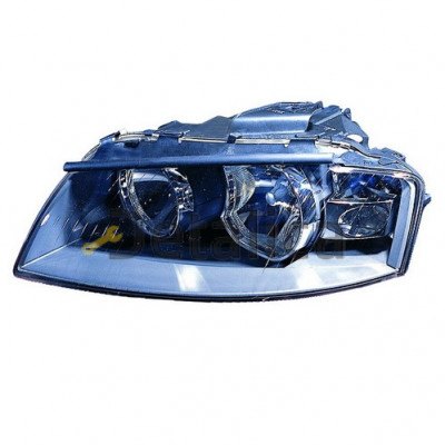 Фара левая под корректор для Ауди А3 8P от 2004 (Depo)