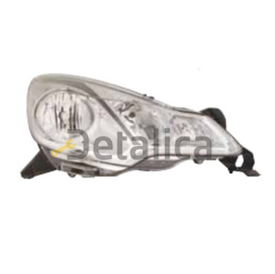 Фара правая с регулятором мотора для DS3 от 2010  Ситроен С3