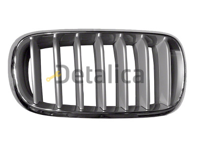 BMW X5 (x/m sport lne) решетка радиатора прав хром (Тайвань) титан