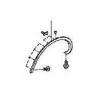 Расширитель крыла правый передний оригинал для инфинити ех35/37 от 2008