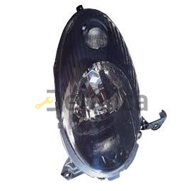 Фара правая для Ниссан Микра К12 внутри чёрная