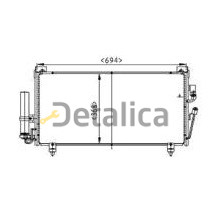 Радиатор кондиционера для Митсубиси Аутлендер 1 Тайвань
