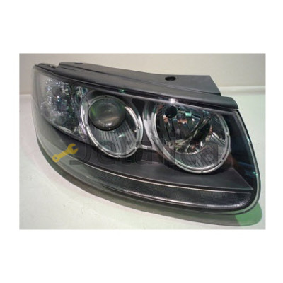 Фара правая регуляторо мотора чёрная для Хендай Санта Фе 2 от 2006 (Китай)