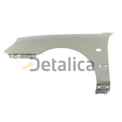 Крыло переднее левое с отверстием под молдинг для Хендай Соната 4 от 2002 (Тайвань)