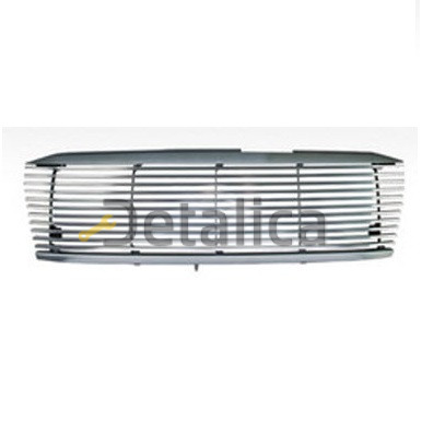 Решетка радиатора тюнинг алюминий пластик хром для Тойота Ленд Крузер 100 от 2006