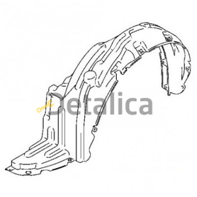 Подкрылок переднего крыла левый для Сузуки Лиана