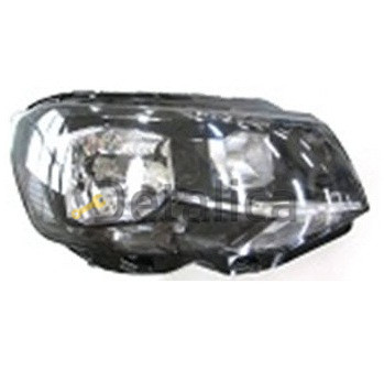 Фара правая с рег мотора внутри черная для Фольксваген Транспортер Т6 от 2015 (Depo) Multivan