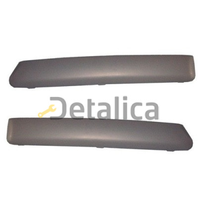 Молдинг переднего бампера левый черный для Форд Фокус 2