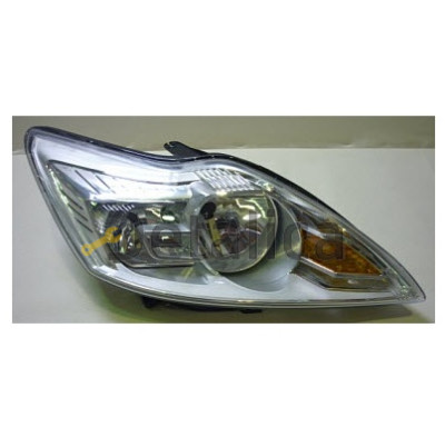 Фара правая внутри хром для Форд Фокус 2 рестайл Китай