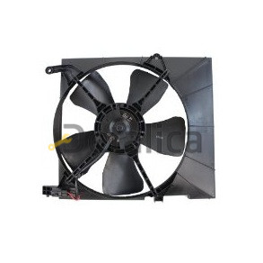 Диффузор радиатора охлаждения для Шевроле Авео Т250 Luzar