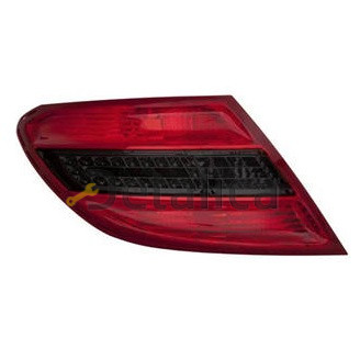 Фонарь задний внешний левый+правый комплект тюнинг с диод красн-тонированный для Мерседес W204 от 2007