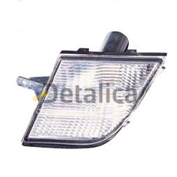 Указатель поворота нижний левый в решетку для Ниссан Микра белый 2003