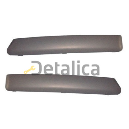 Молдинг переднего бампера правый черный для Форд Фокус 2