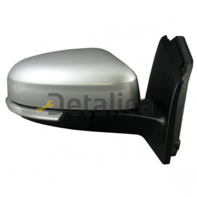 Зеркало правое электрическое с подогревом указатель поворота с датчиком температуры aspherical грунт для форд фокус от 2011