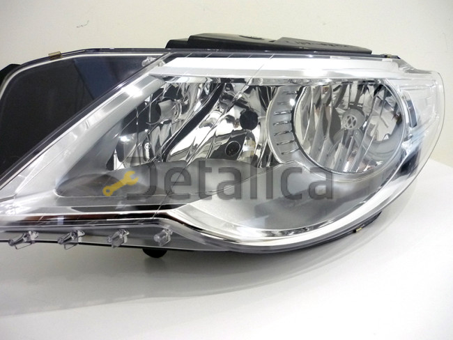 Фара левая с регулятором мотора для Фольксваген Пассат ЦЦ от 2009 (Depo)