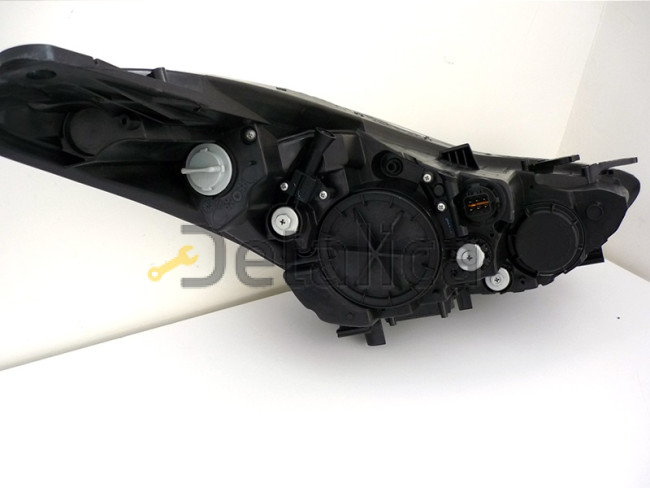 Фара левая под корректор внутри чёрная для Хендай Элантра 5 от 2010 (Depo)