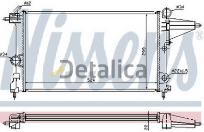 OPEL VECTRA радиатор охлажден 
