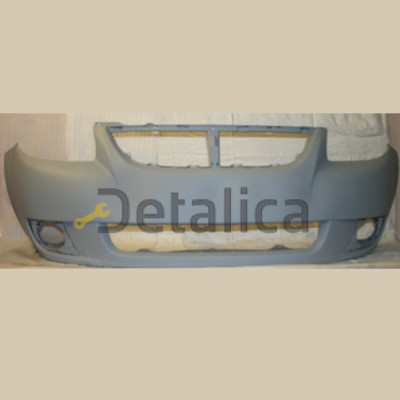 Бампер передний для Сузуки СХ4 седан оригинальный без отверстий под спойлер