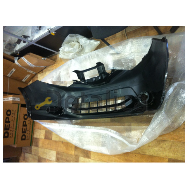 Бампер передний для Ниссан Кашкай J11E под противотуманки 