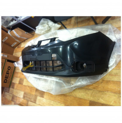 Бампер передний для Ниссан Кашкай J11E под противотуманки 