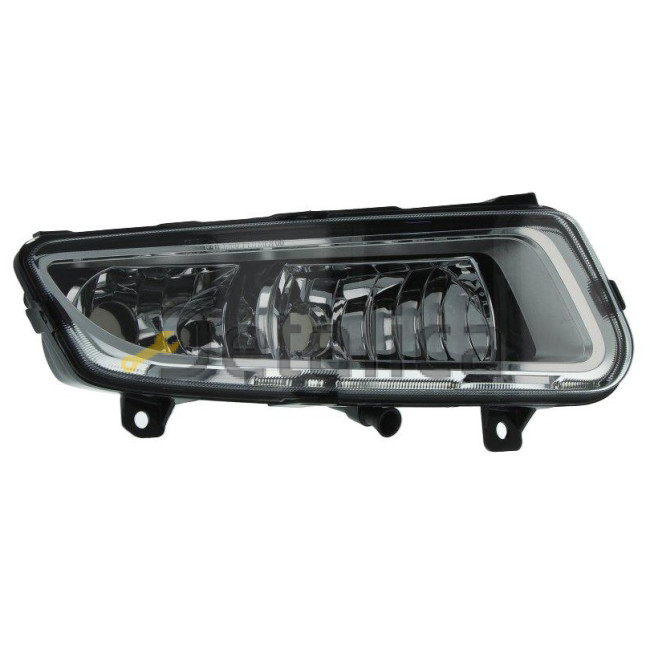 Фара противотуманная правая хэтчбэк с DRL дневные ходовые огни для Фольксваген Поло от 2010 (Depo) H8/P21W