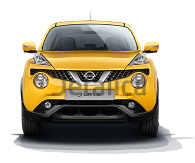 Бампер передний для Ниссан Жук F15E от 2015 рестайлинг без омывателей Бампер передний для Ниссан Жук F15E от 2015 рестайлинг без омывателей