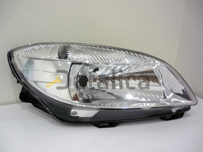 Фара правая с рег мотора для Шкода Фабия 2010-2015 (Depo)