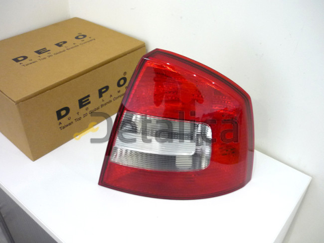 Фонарь задний правый для Шкода Октавия от 2008-2012 (Депо)