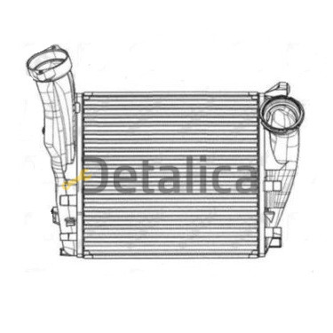 Интеркулер радиатор охлаждения для Ауди Q7 от 2006 (Китай)