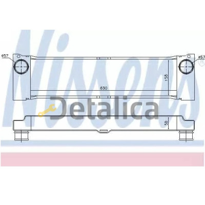 Радиатор охлаждения для Мерседес Вито W639 V-Класс Nissens Дания