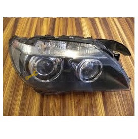 Фара правая с белым указателем поворота оригинал для BMW E65/E66 2002-2005