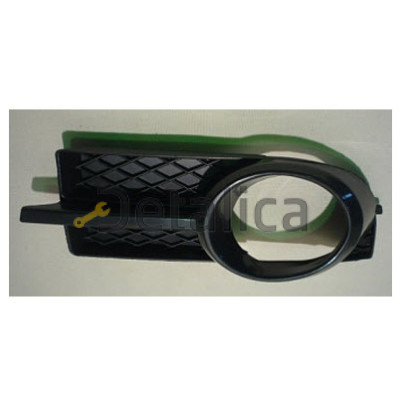 Решетка бампера передняя левая под противотуманку седан для Шевроле Авео Т250  китай