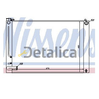 Радиатор охлаждения для Lexus RX300 | RX330 | RX350 АТ 3.3 3 Nissens