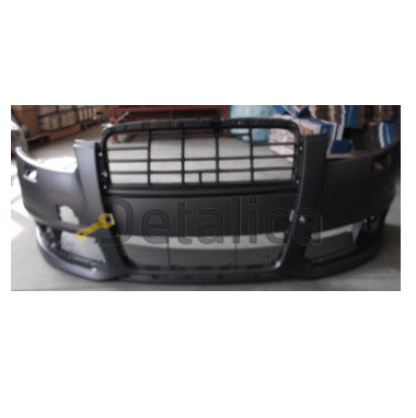 Бампер передний с отв под омыватели фар под датчики для Ауди А6 С6 от 2008 - 2010 (Китай) грунт