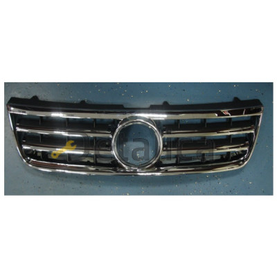 Решетка радиатора хром-серый для Фольксваген Туарег от 2003-2007 (Тайвань)