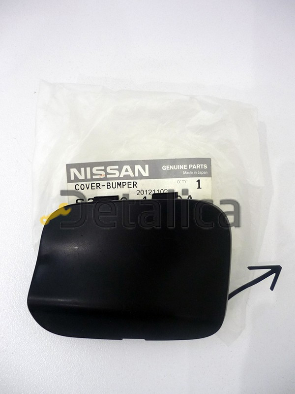 Заглушка в передний бампер для Ниссан Жук от 2015 года рестайлинг